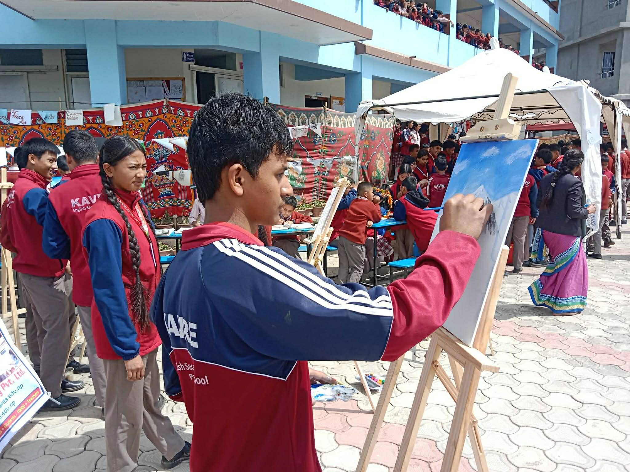 काभ्रे माबिको शैक्षिक महोत्सवमा विद्यार्थीको क्षमता प्रस्तुत